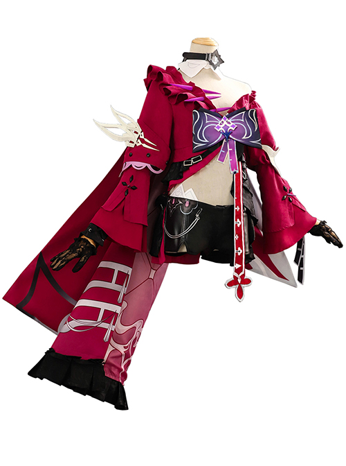 Game Honkai Impact 3 Thelema Halloween Cosplay Costume Full Set