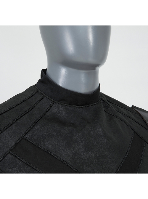 Star Wars Spin Offs Ahsoka Baylan Skoll Halloween Cosplay Costume Black Vest