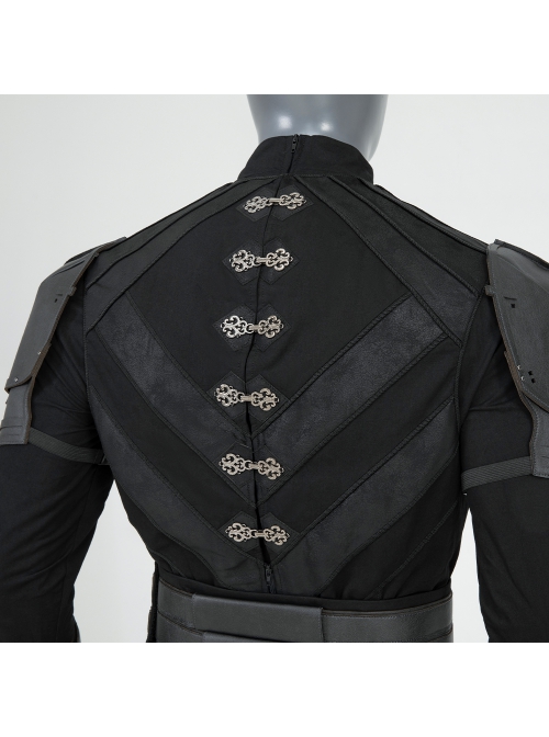 Star Wars Spin Offs Ahsoka Baylan Skoll Halloween Cosplay Costume Black Vest