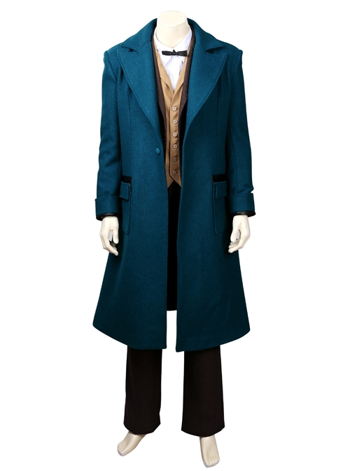 Fantastic Beasts And Where To Find Them Newt Scamander Halloween Cosplay Costume Set Without Scarf Without Pocket Watch