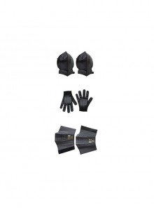 Star Wars Spin Offs Ahsoka Baylan Skoll Halloween Cosplay Accessories Black Shoulder Guards And Gloves And Wrist Guards