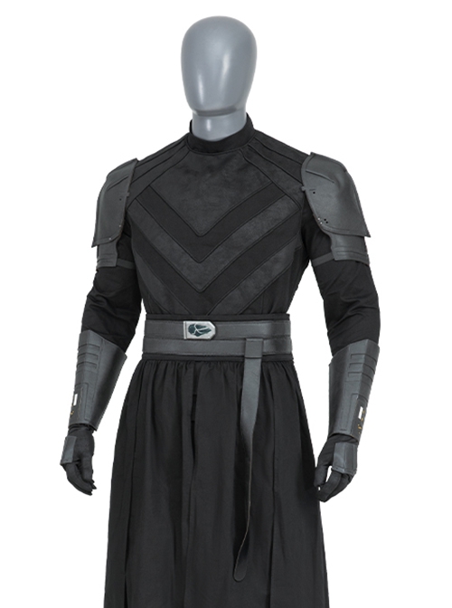 Star Wars Spin Offs Ahsoka Baylan Skoll Halloween Cosplay Accessories Black Shoulder Guards And Gloves And Wrist Guards