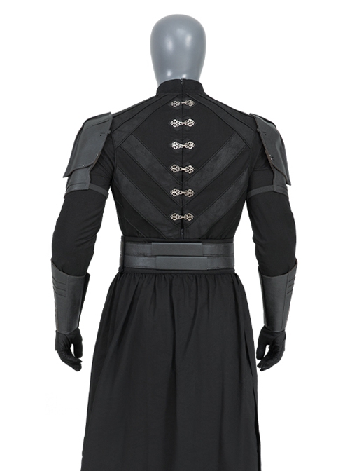 Star Wars Spin Offs Ahsoka Baylan Skoll Halloween Cosplay Accessories Black Shoulder Guards And Gloves And Wrist Guards