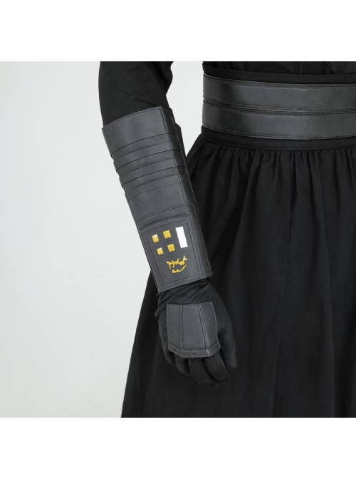 Star Wars Spin Offs Ahsoka Baylan Skoll Halloween Cosplay Accessories Black Shoulder Guards And Gloves And Wrist Guards
