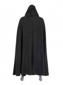 Star Wars Spin Offs Ahsoka Baylan Skoll Halloween Cosplay Costume Black Cloak