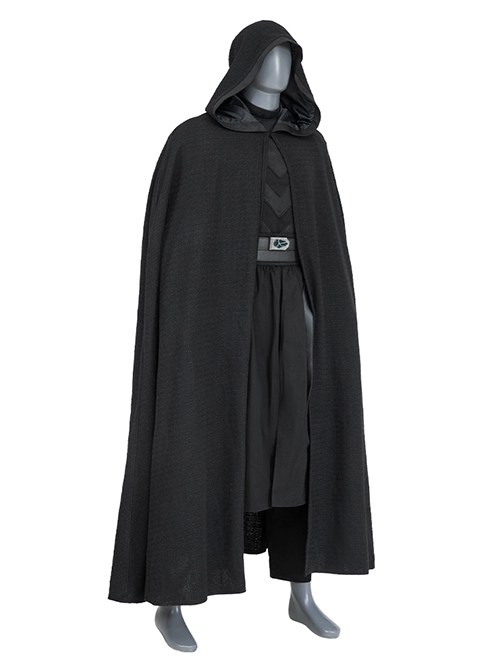 Star Wars Spin Offs Ahsoka Baylan Skoll Halloween Cosplay Costume Black Cloak