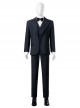 Joker 2 Folie à Deux Arthur Fleck Black Suit Version Halloween Cosplay Accessories Black Shoes