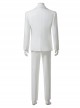 Joker 2 Folie à Deux Arthur Fleck White Suit Version Halloween Cosplay Costume Set Without Shoes