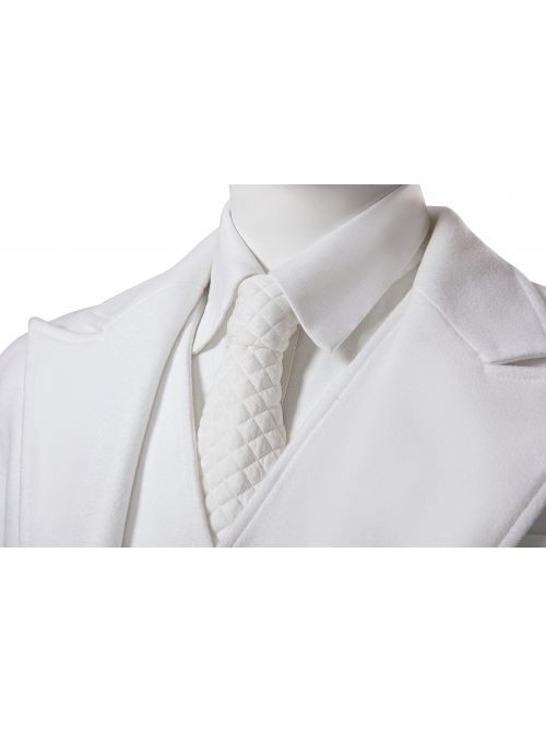 Joker 2 Folie à Deux Arthur Fleck White Suit Version Halloween Cosplay Costume Set Without Shoes