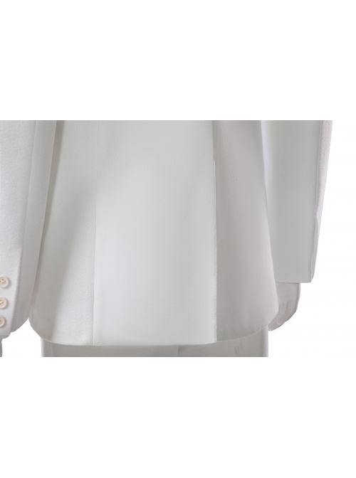 Joker 2 Folie à Deux Arthur Fleck White Suit Version Halloween Cosplay Costume Set Without Shoes