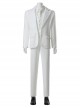 Joker 2 Folie à Deux Arthur Fleck White Suit Version Halloween Cosplay Accessories Black Shoes