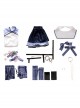 Vtuber Seren Azuma Outfit Halloween Cosplay Costume Full Set