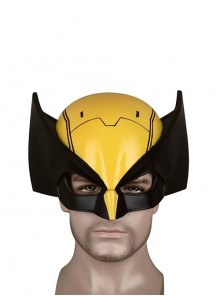 Movie Deadpool 3 James Howlett Wolverine Halloween Cosplay Accessories Latex Helmet