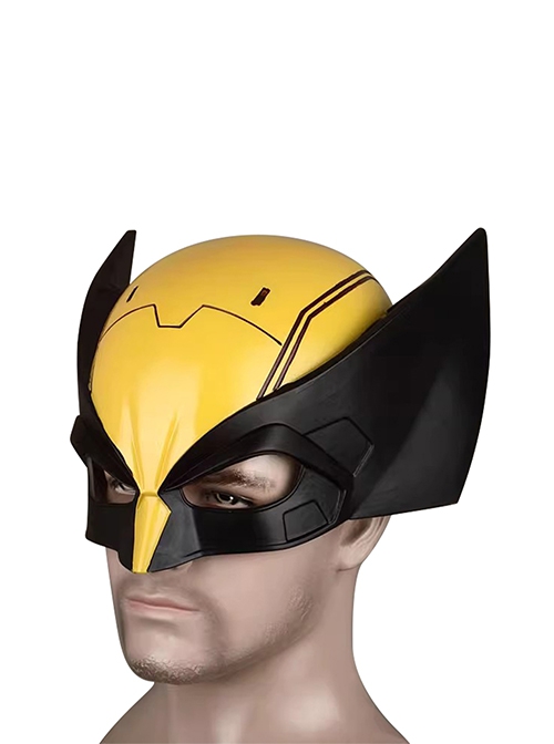 Movie Deadpool 3 James Howlett Wolverine Halloween Cosplay Accessories Latex Helmet