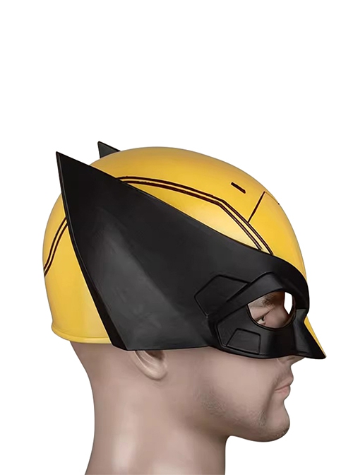 Movie Deadpool 3 James Howlett Wolverine Halloween Cosplay Accessories Latex Helmet