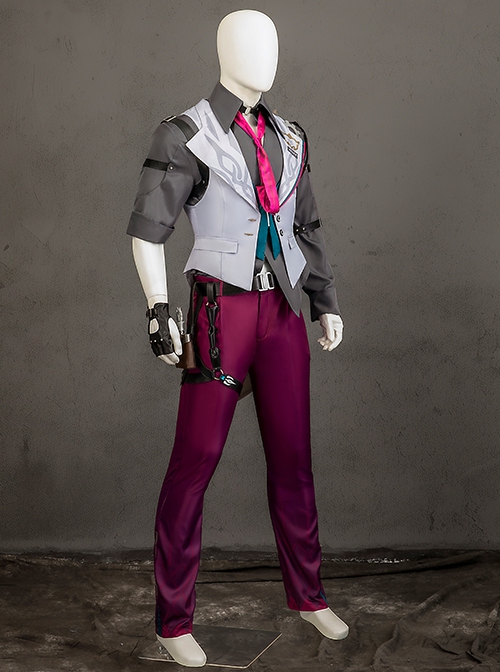 Game Honkai Star Rail Gallagher Halloween Cosplay Costume Full Set