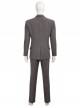 Joker 2 Folie à Deux Arthur Fleck Gray Suit Halloween Cosplay Costume Set Without Wig Without Shoes
