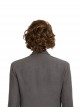 Joker 2 Folie à Deux Arthur Fleck Gray Suit Halloween Cosplay Accessories Brown Curly Wig