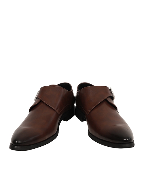 Joker 2 Folie à Deux Arthur Fleck Gray Suit Halloween Cosplay Accessories Brown Shoes