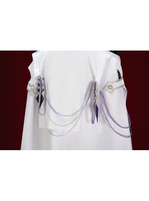 Game Genshin Impact Scaramouche The Balladeer Halloween Cosplay Costume Hooded Cloak Set