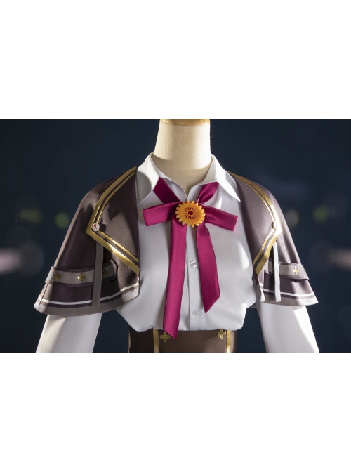 Vtuber Ace Taffy Outfit Halloween Cosplay Costume Full Set