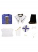 Comics Shounen Jeanne Hymn Uniform Halloween Cosplay Costume Full Set