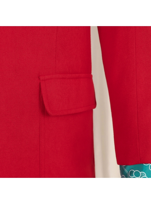 Joker 2 Folie à Deux Arthur Fleck Red Suit Halloween Cosplay Costume Set Without Wig Without Shoes