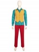 Joker 2 Folie à Deux Arthur Fleck Red Suit Halloween Cosplay Costume Set Without Wig Without Shoes
