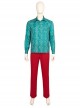 Joker 2 Folie à Deux Arthur Fleck Red Suit Halloween Cosplay Costume Set Without Wig Without Shoes