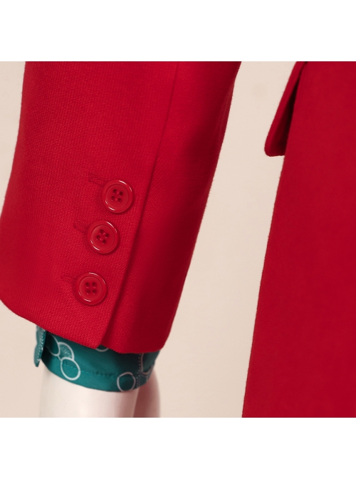 Joker 2 Folie à Deux Arthur Fleck Red Suit Halloween Cosplay Costume Set Without Wig Without Shoes
