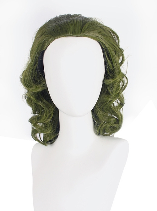 Joker 2 Folie à Deux Arthur Fleck Red Suit Halloween Cosplay Accessories Green Wig