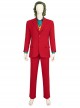 Joker 2 Folie à Deux Arthur Fleck Red Suit Halloween Cosplay Accessories Green Wig