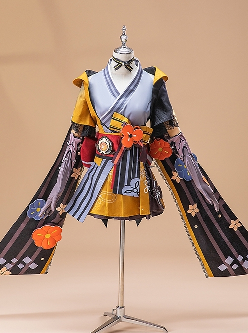 Game Genshin Impact Chiori Halloween Cosplay Costume Full Set