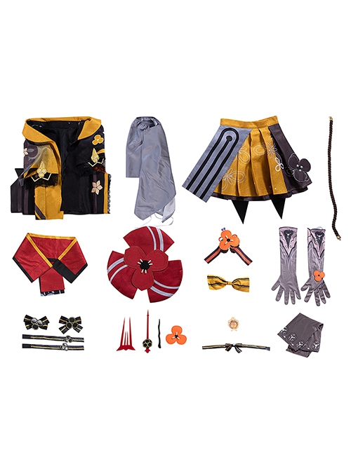 Game Genshin Impact Chiori Halloween Cosplay Costume Full Set