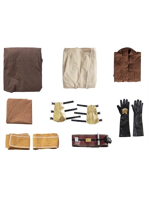 Star Wars TV The Acolyte Sol Halloween Cosplay Costume Set Without Boots