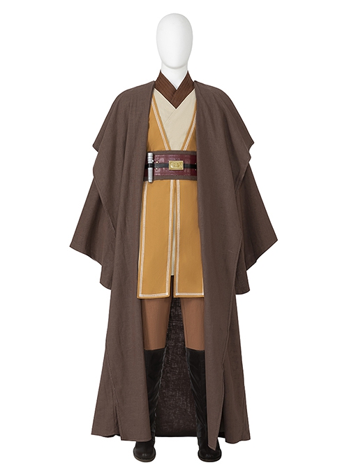 Star Wars TV The Acolyte Sol Halloween Cosplay Accessories Black Brown Boots