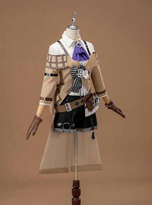 Game Honkai Impact 3 Fu Hua Outfit Hawk Of The Fog Halloween Cosplay Costume Set Without Shoes