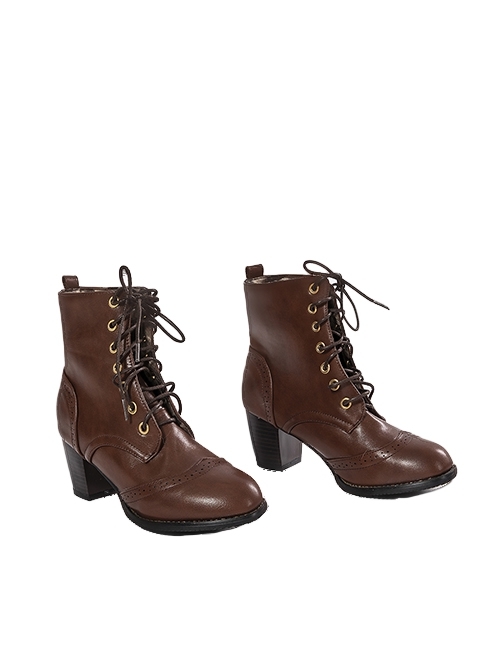 Game Honkai Impact 3 Fu Hua Outfit Hawk Of The Fog Halloween Cosplay Accessories Brown Shoes