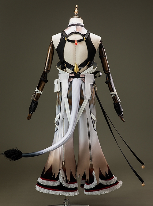 Game Wuthering Waves Lingyang Outfit Halloween Cosplay Costume Full Set
