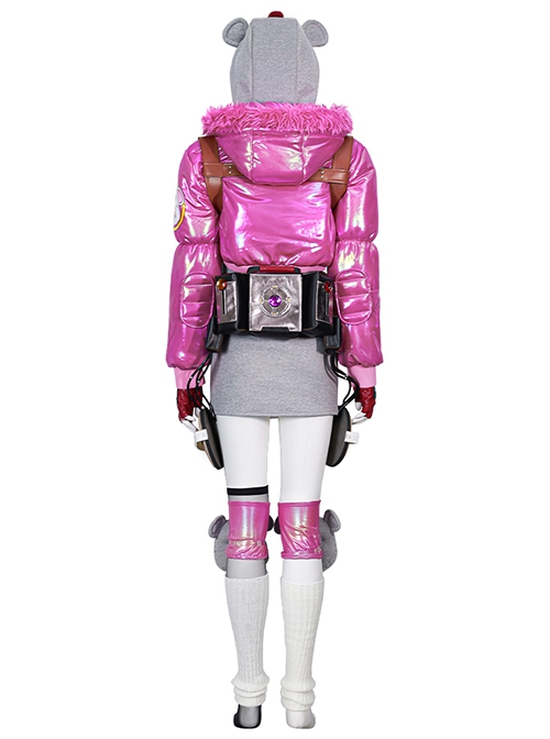 Game Apex Legends Wattson Skin Kupo Power Halloween Cosplay Costume Set Without Shoes