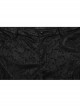 Black Stretch Woven Patchwork Lace Print Front Slant Pocket Gothic Style Trousers