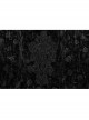 Black Lace Mesh Patchwork Velvet Rose Embossed Chest Embroidery Patch With Flared Sleeves Gothic Style Long Sleeved Dress