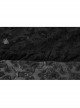 Black Elastic Knitted Patchwork Inverted Triangle Lace Front Lace Decoration Gothic Style Skirt