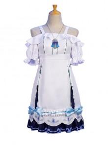 Game Genshin Impact Clervie Halloween Cosplay Costume Full Set