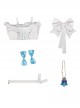 Game Genshin Impact Clervie Halloween Cosplay Costume Full Set