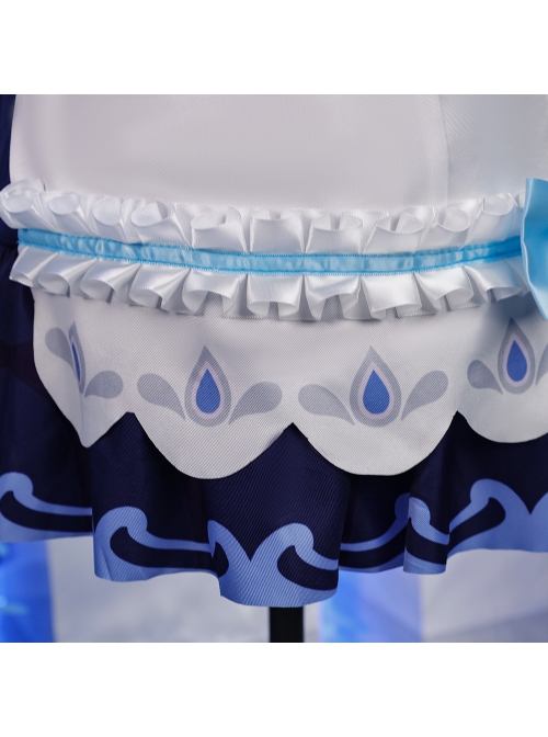 Game Genshin Impact Clervie Halloween Cosplay Costume Full Set