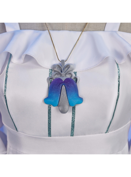 Game Genshin Impact Clervie Halloween Cosplay Costume Full Set