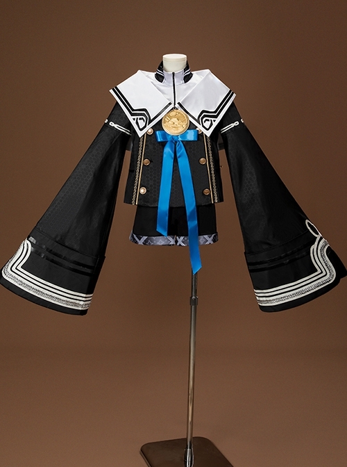 Game Onmyoji Arena Bakekujira Skin Lunar Tide Halloween Cosplay Costume Full Set