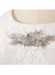 Movie The Lord Of The Rings Fairy Queen Galadriel Halloween Cosplay Costume White Dress Full Set