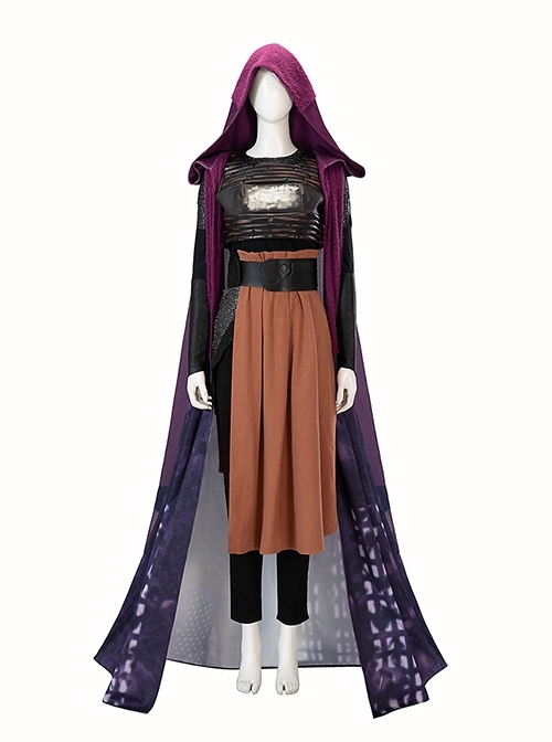 Star Wars TV The Acolyte Mae Halloween Cosplay Costume Set Without Boots